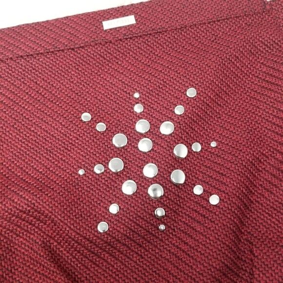 BURGANDY MICHE TOTE/SHOULDER BAG. - Picture 12 of 13